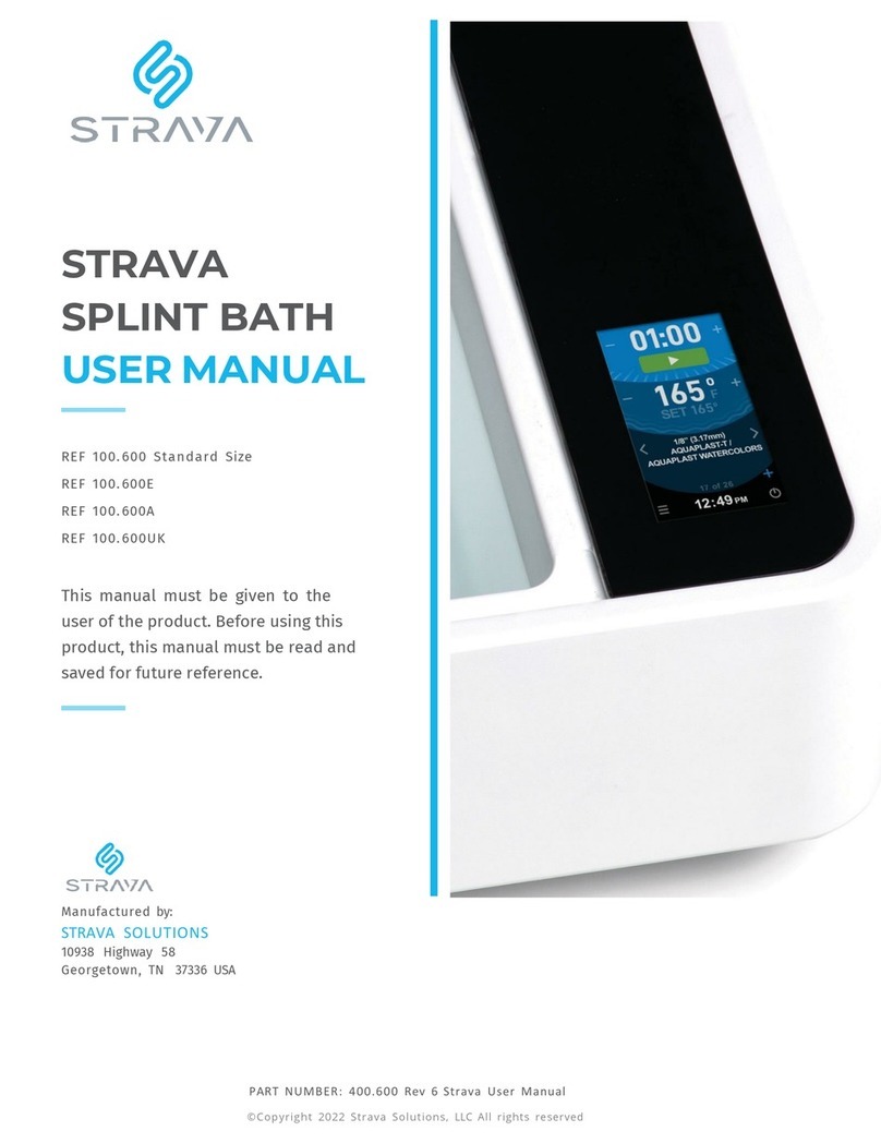 Strava 100.600E user manual Strava 100.600E user manual