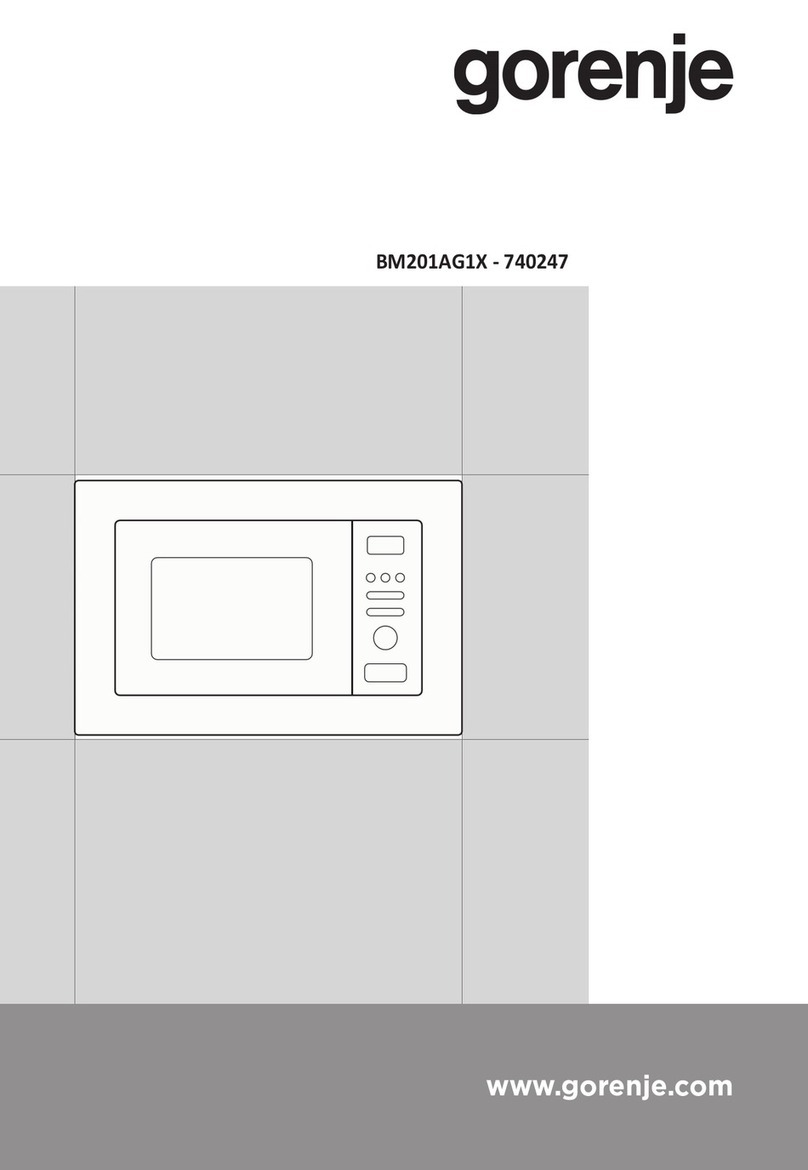 Gorenje BM201AG1X User manual