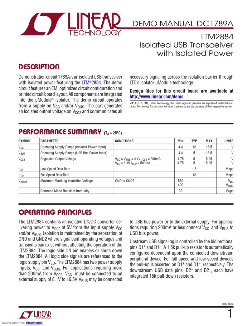 Linear Technology DC1789A Demo Manual