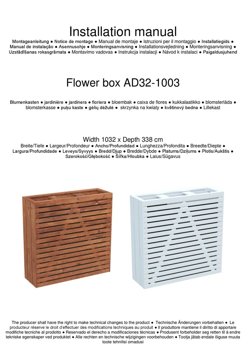 Lemeks Palmako AD32-1003 installation manual