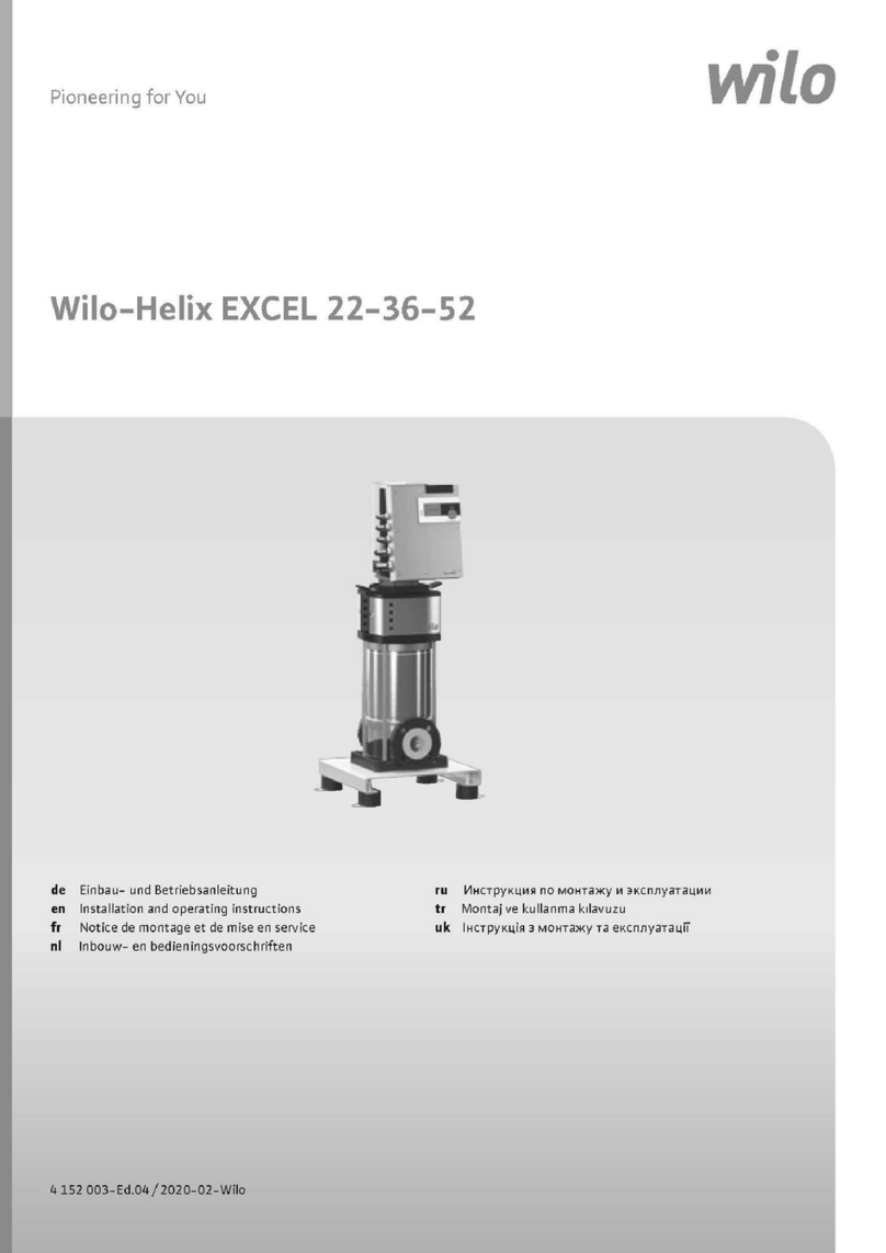 Wilo Helix EXCEL 22 User guide
