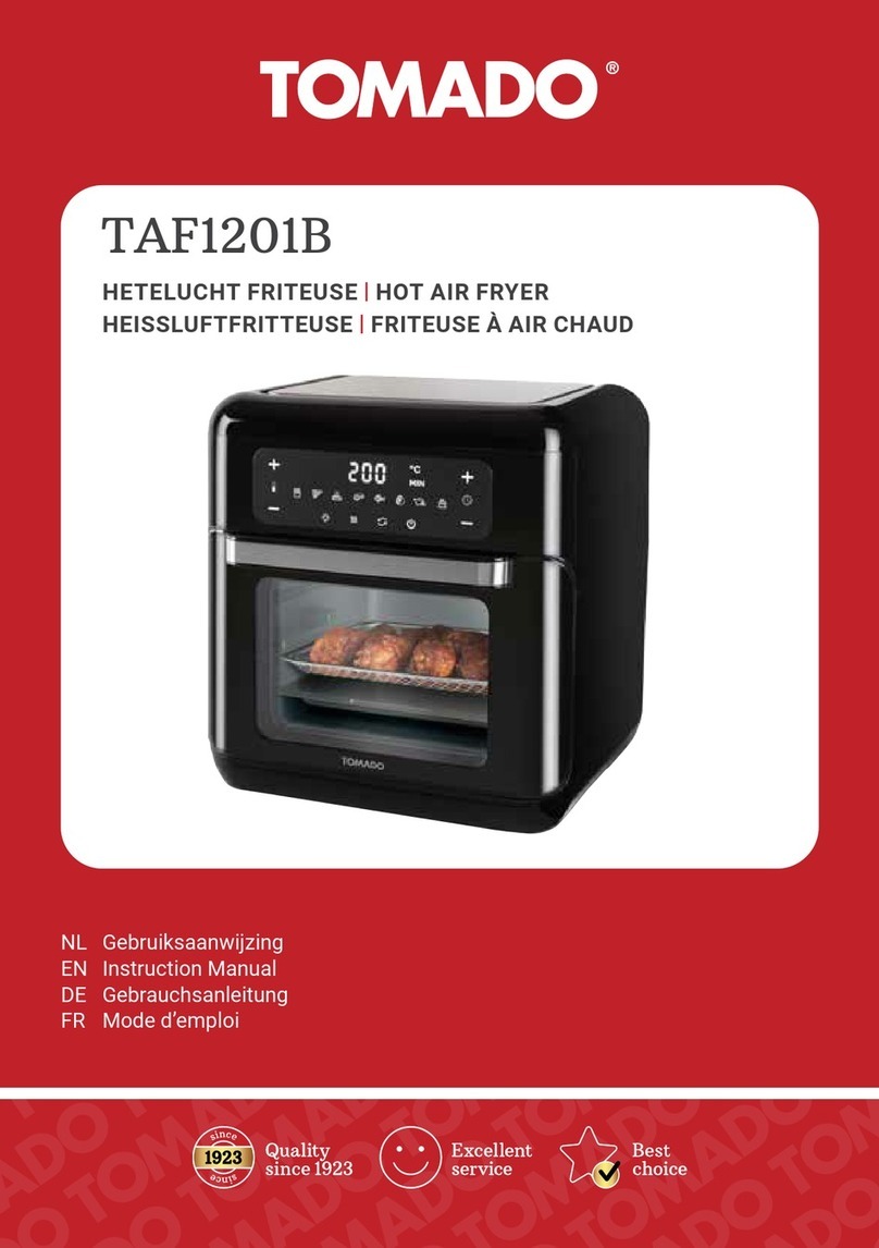 tomado TAF1201B instruction manual