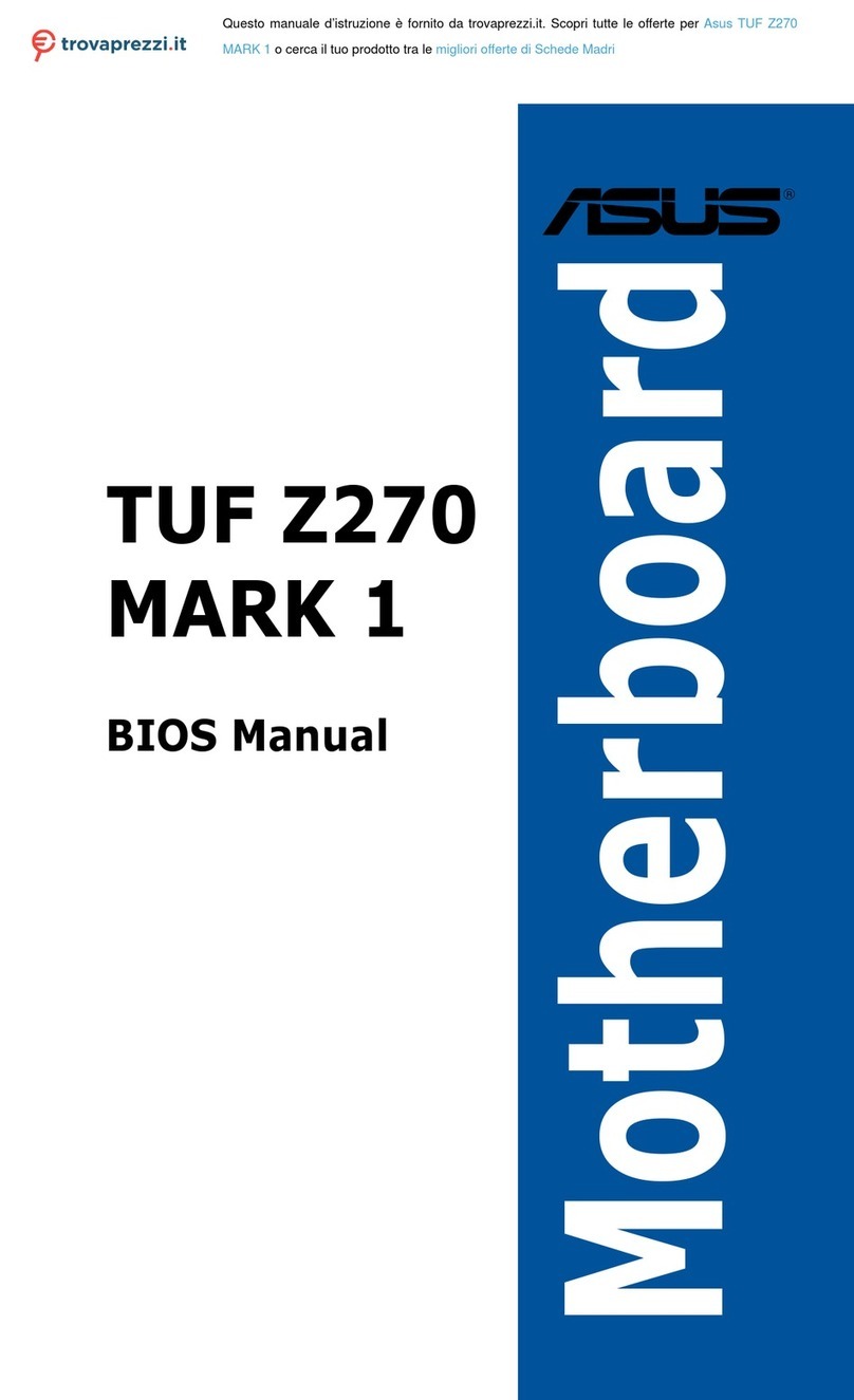Asus TUF Z270 Mark 1 Bios manual