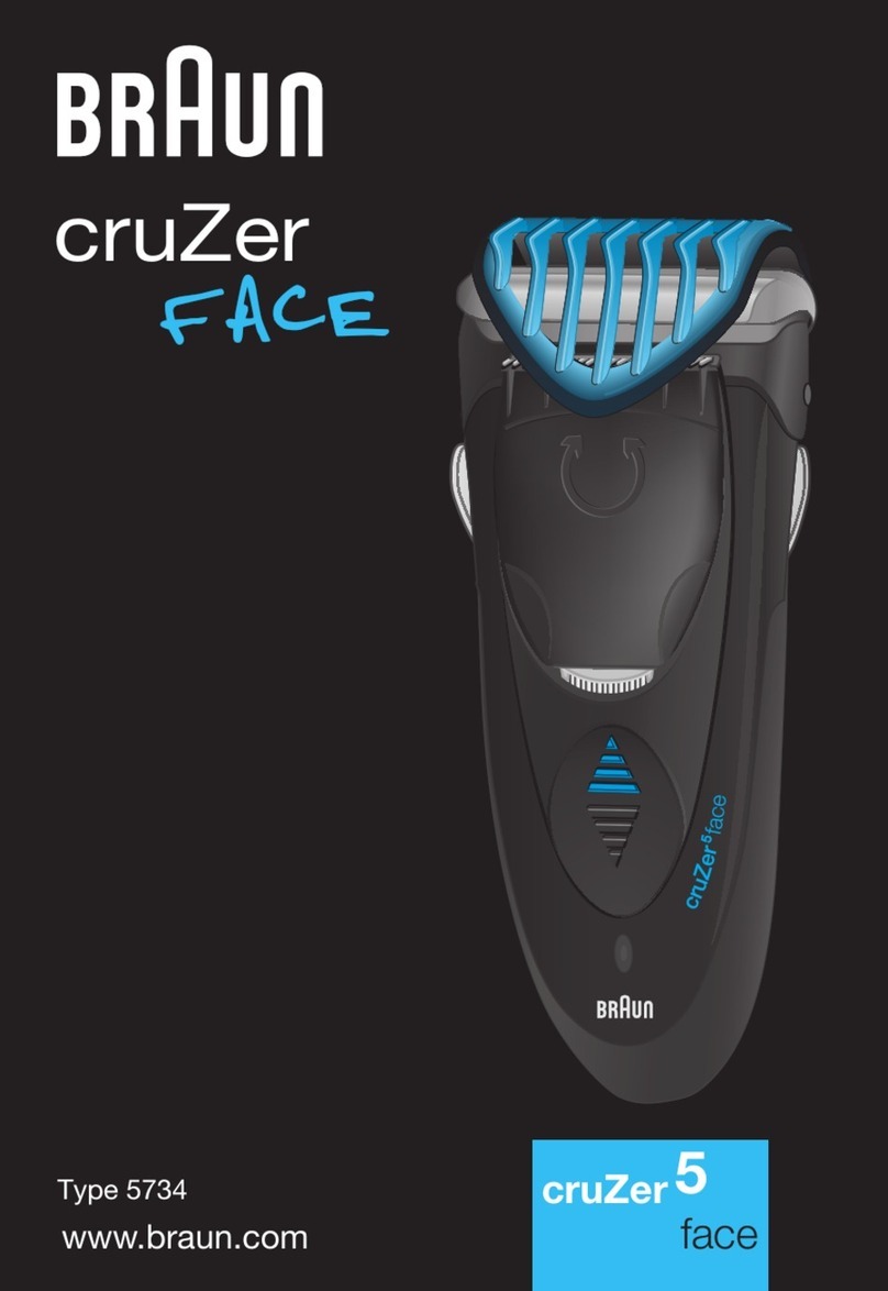 Braun CruZer FACE User manual