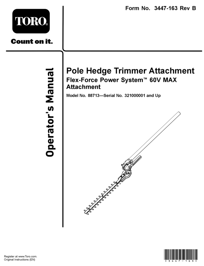 Toro 88713 Operator's manual