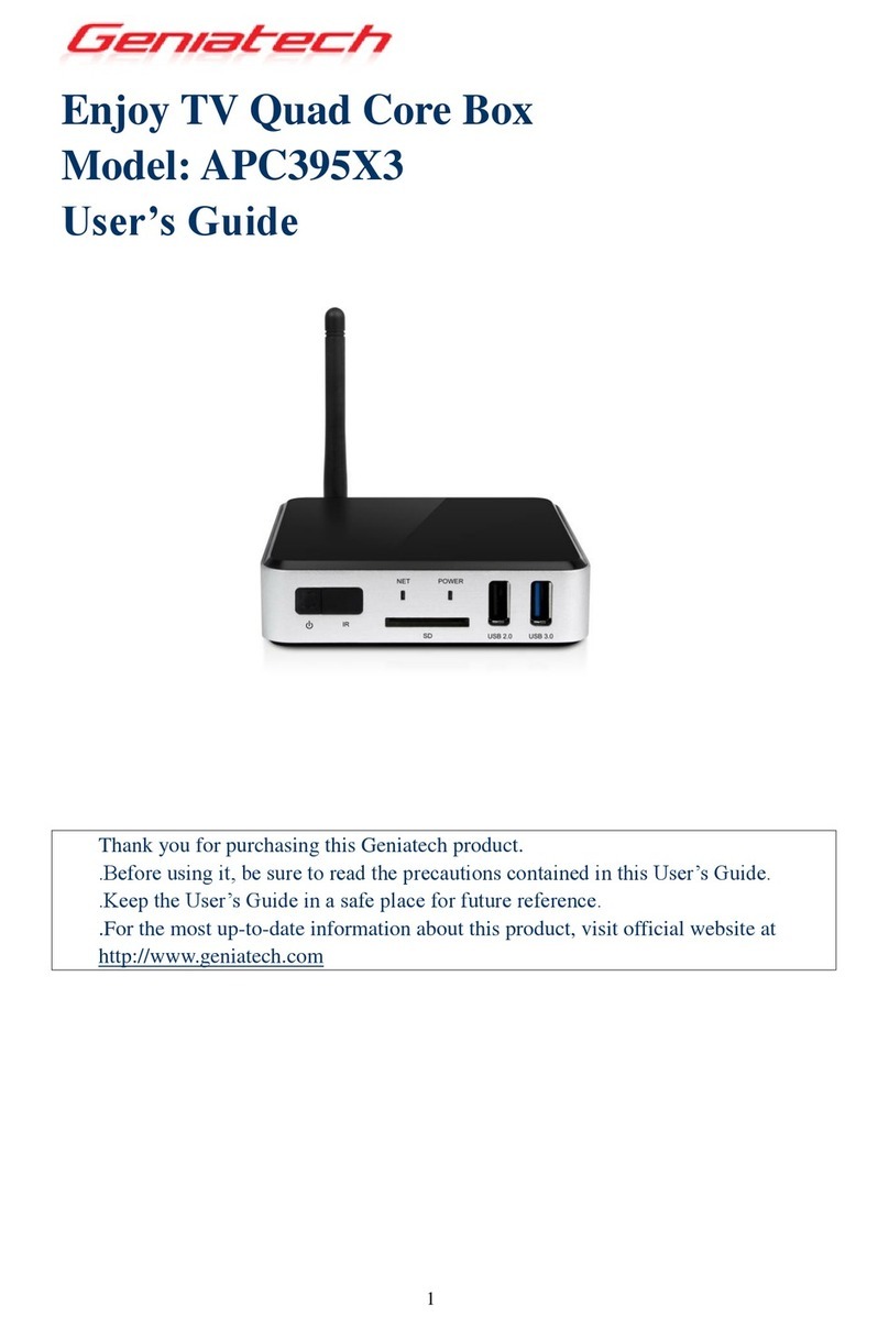 Geniatech APC395X3 User manual