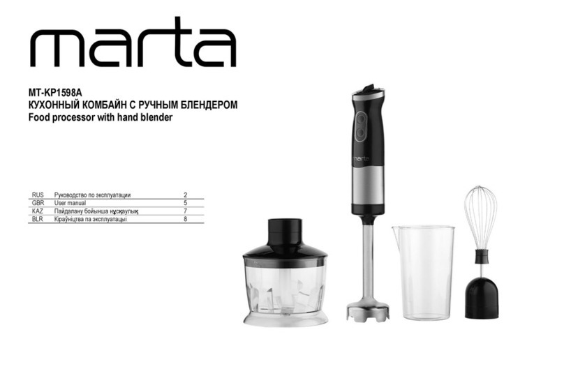 Marta MT-KP1598A User manual Marta MT-KP1598A User manual