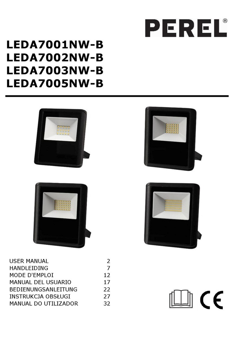 Perel LEDA7001NW-B User manual