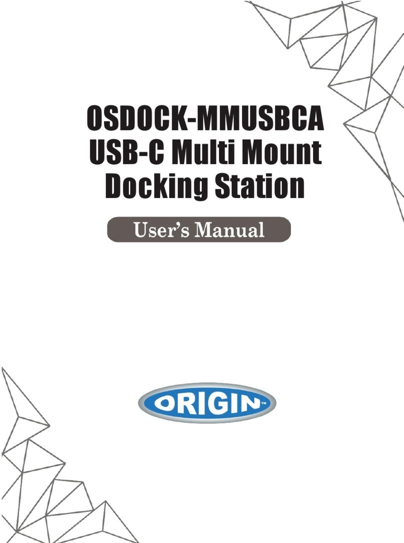 Origin OSDOCK-MMUSBCA user manual