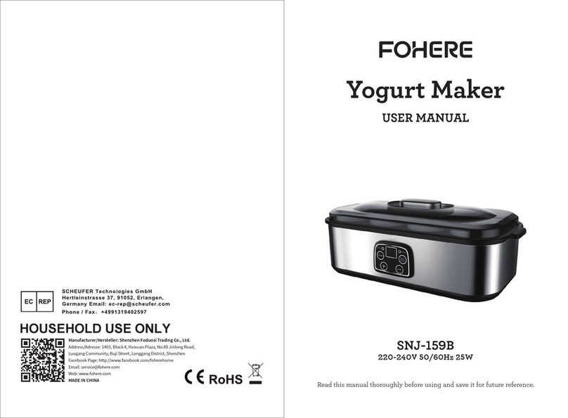 FOHERE SNJ-159B user manual