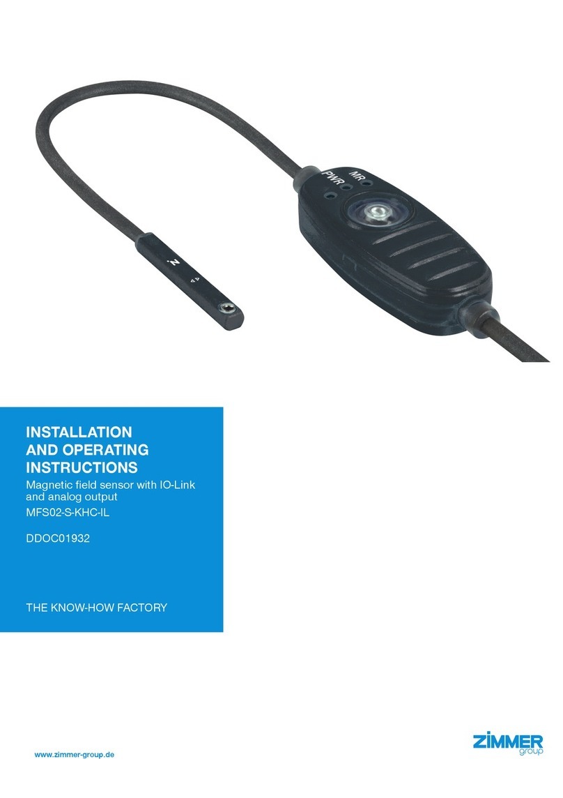 Zimmer MFS02-S-KHC-IL Installation and operating instructions