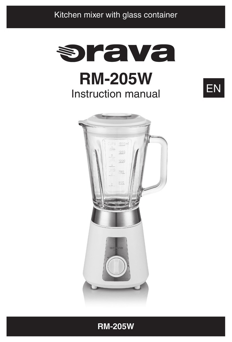 Orava RM-205W User manual Orava RM-205W User manual
