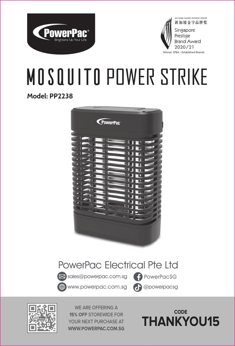 PowerPac PP2238 quick start guide