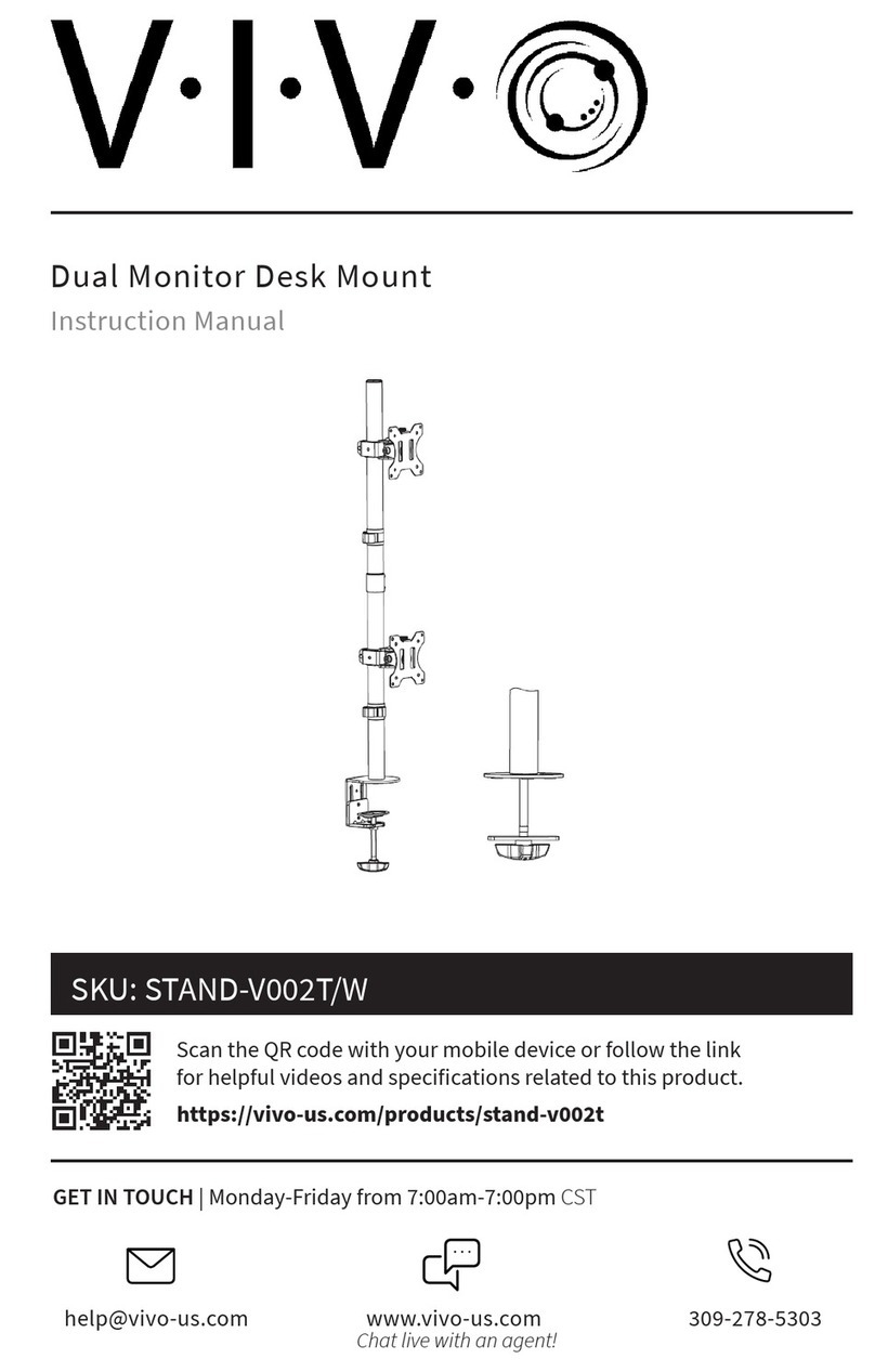 Vivo STAND-V002T/W instruction manual