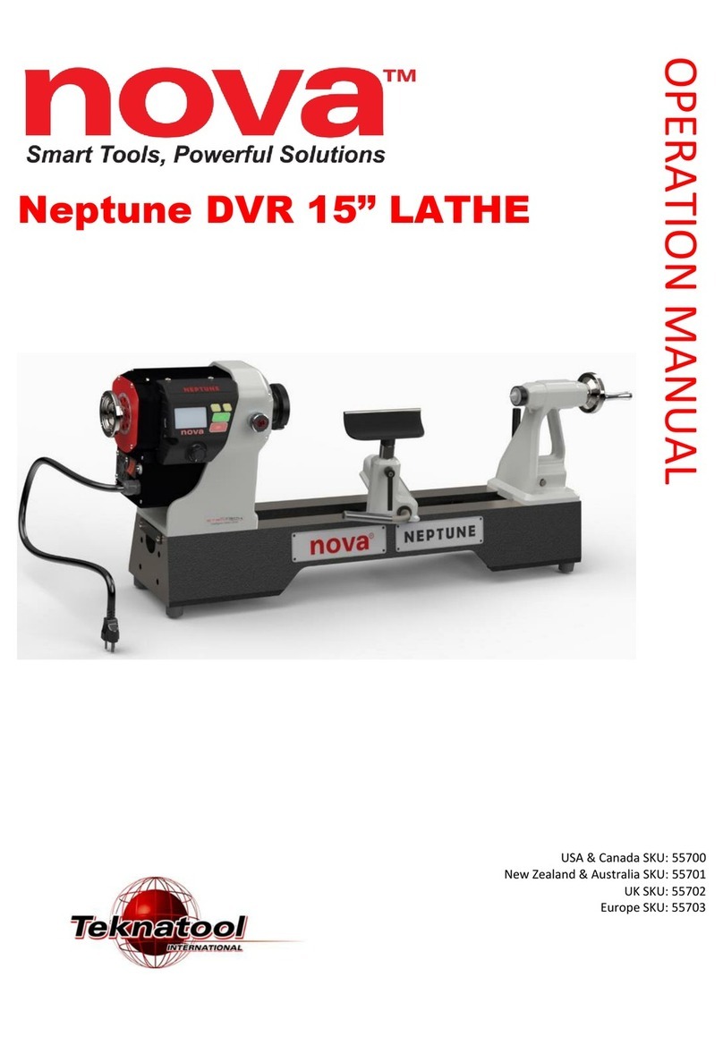 Teknatool nova Neptune DVR User manual