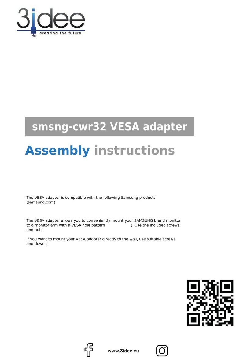 3idee smsng-cwr32 Assembly instructions