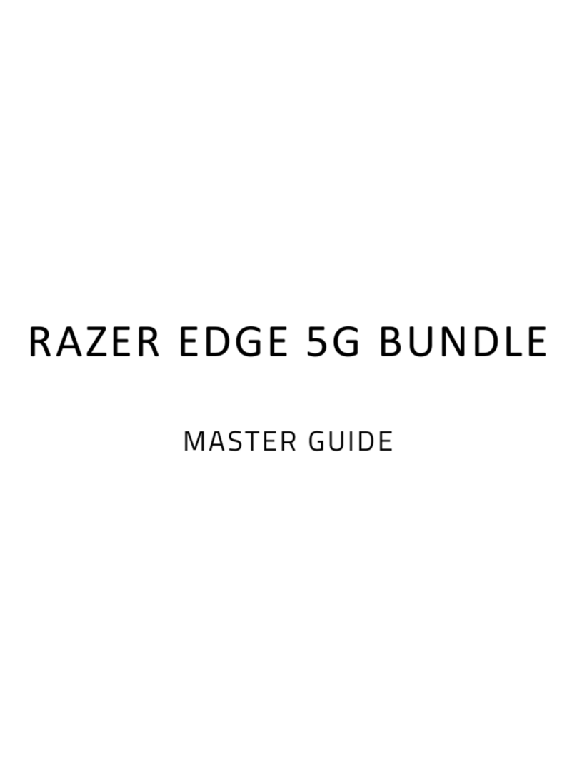 Razer EDGE 5G BUNDLE Use and care manual