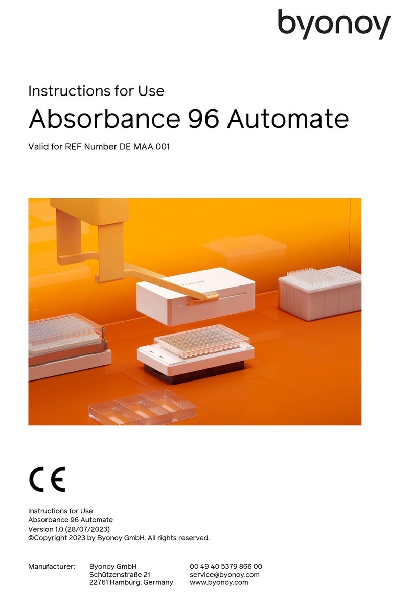 Byonoy Absorbance 96 Automate Instructions for use