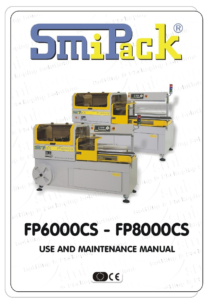 Smipack FP6000CS Use and maintenance manual Smipack FP6000CS Use and maintenance manual