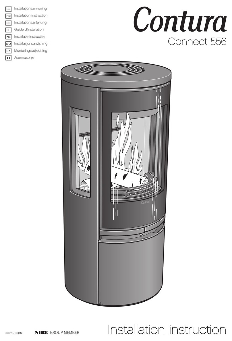 Nibe Contura Connect 556 User manual