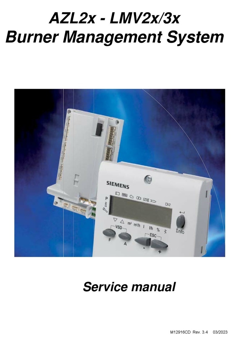 Siemens AZL2 Series User manual