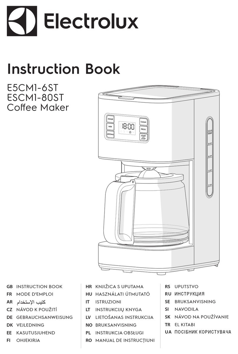 Electrolux E5CM1-6ST User manual Electrolux E5CM1-6ST User manual