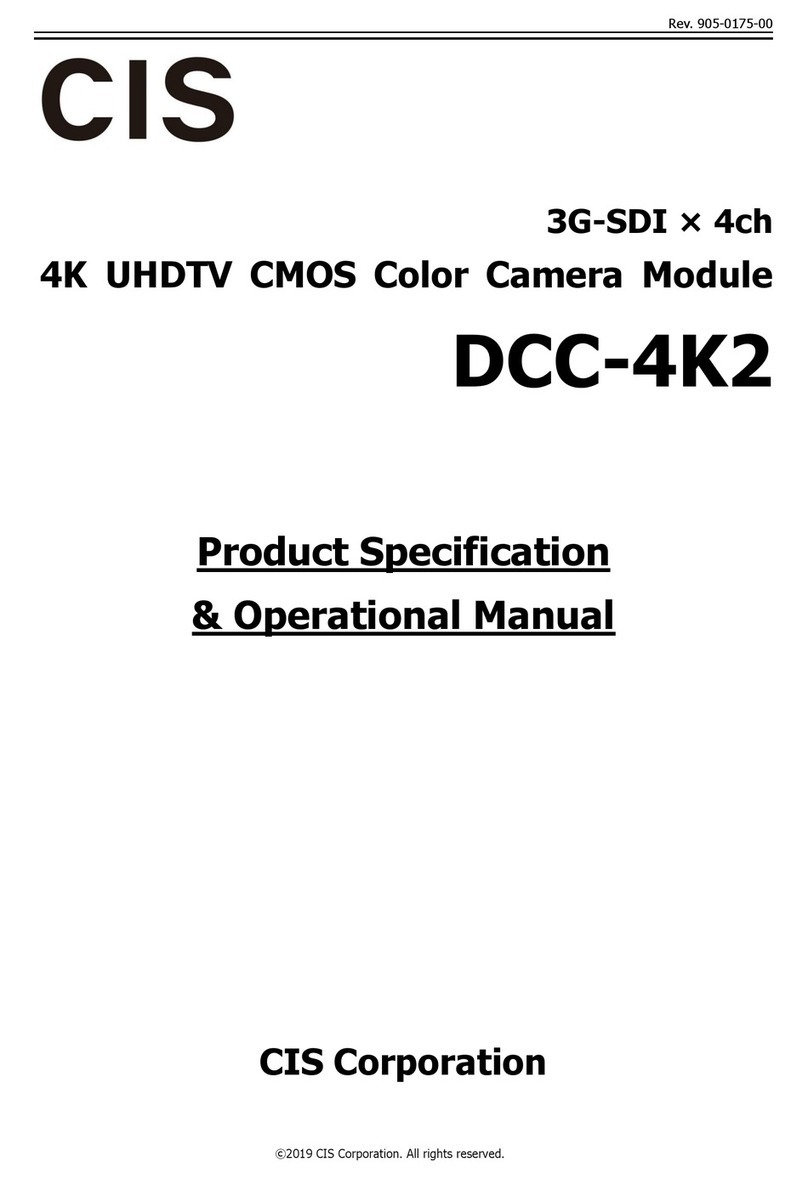 CIS DCC-4K2 Quick start guide