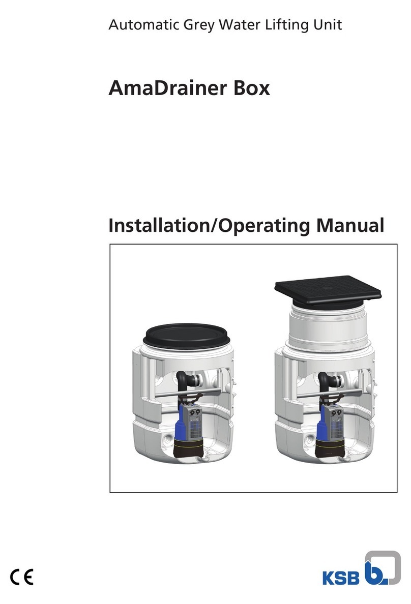 KSB AmaDrainer Box Box Z2 B Installation & operating manual