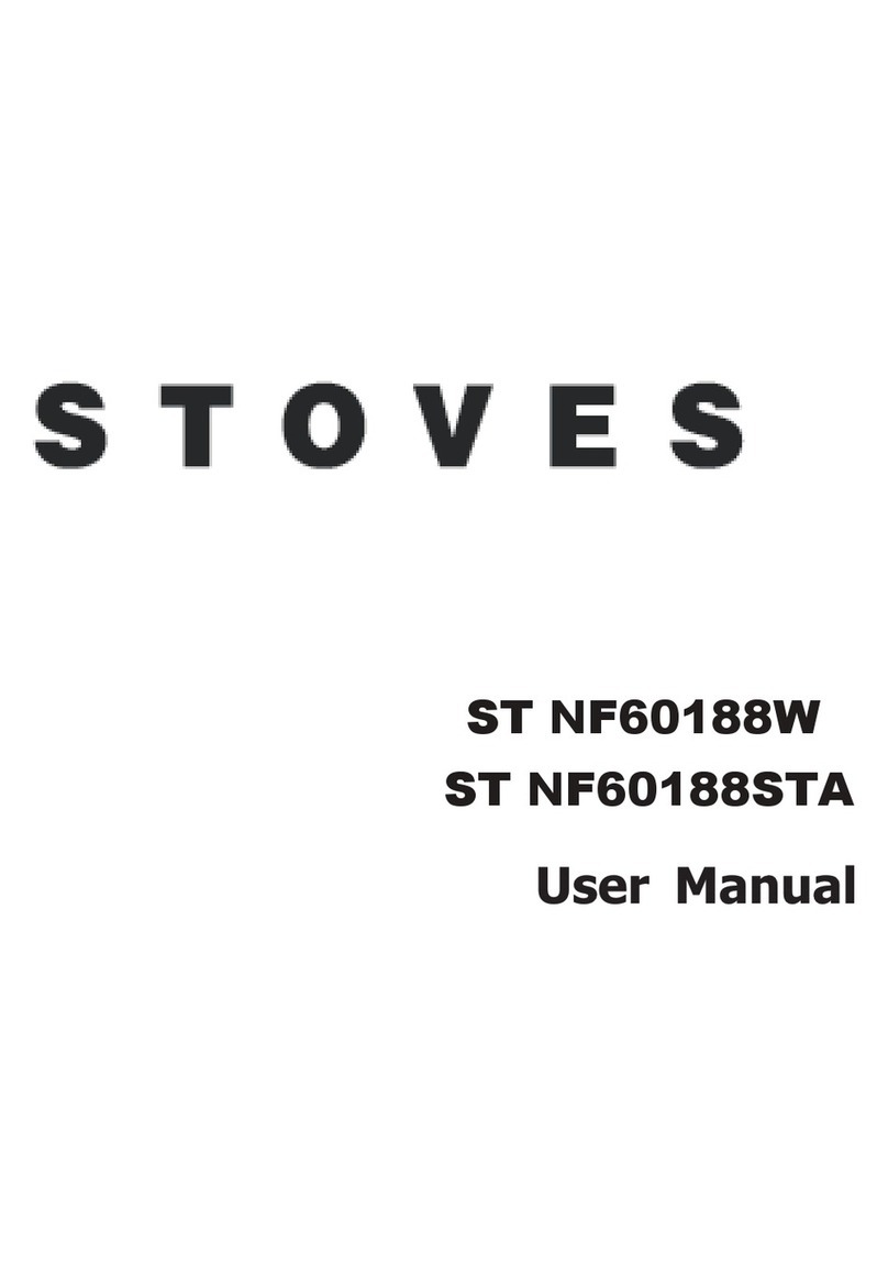 STOVES ST NF60188W user manual