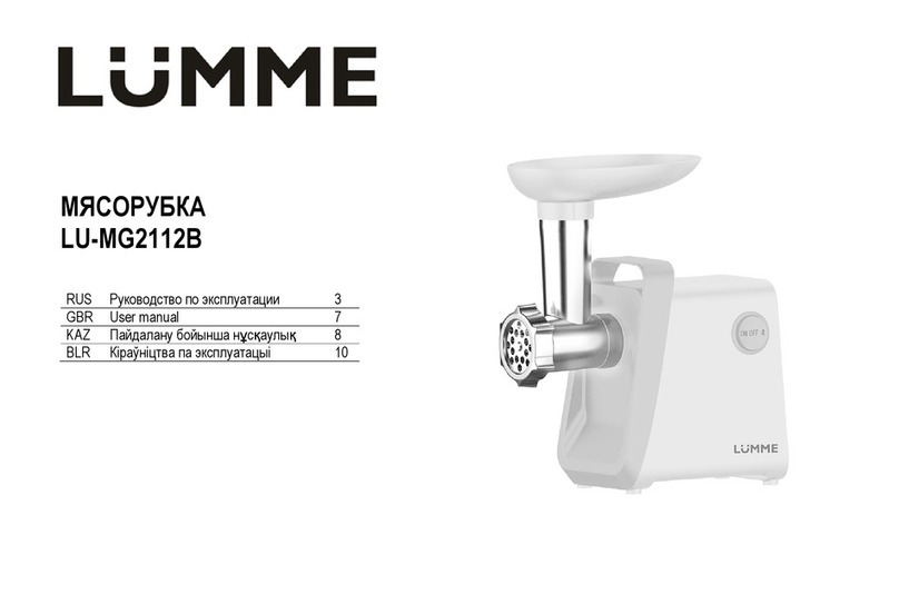 Lumme LU-MG2112B User manual