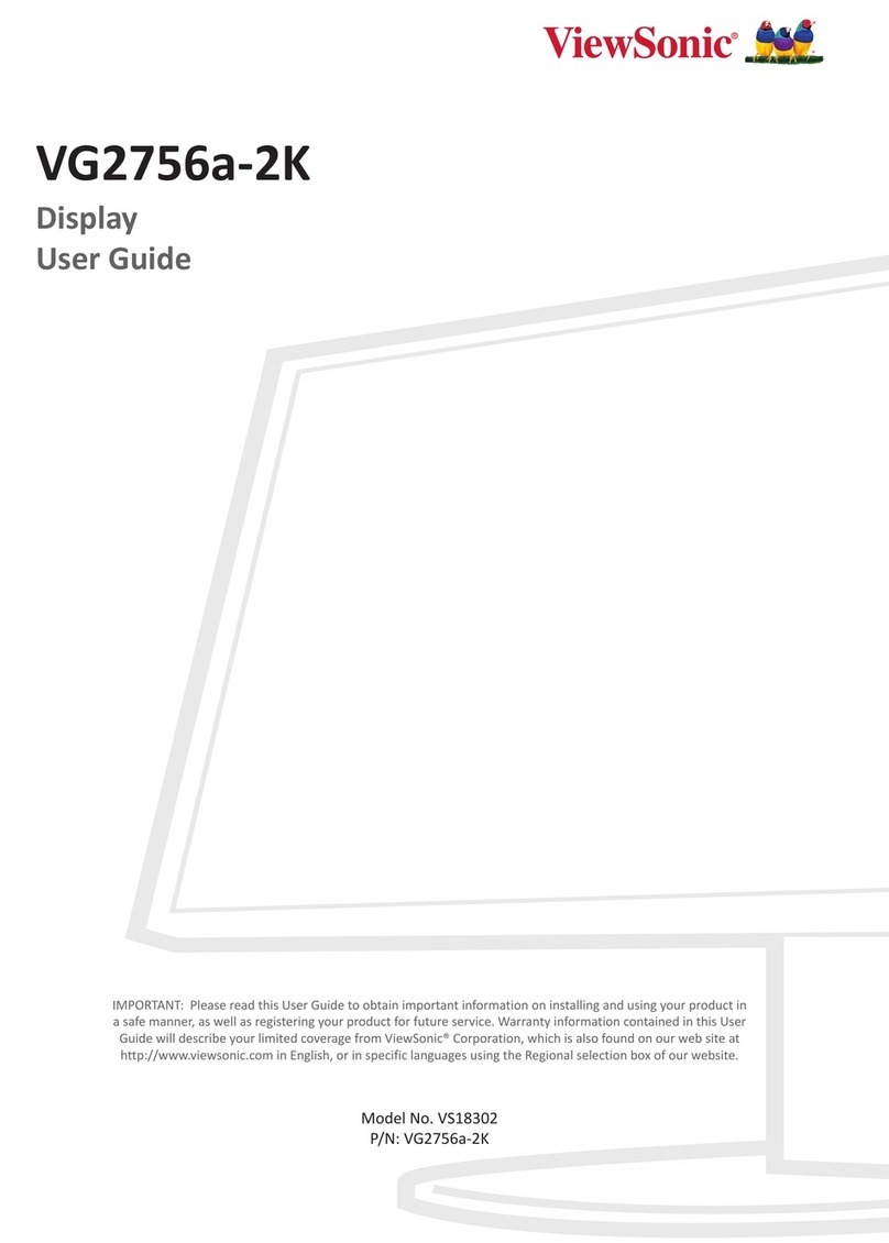 ViewSonic VG2756a-2K User manual