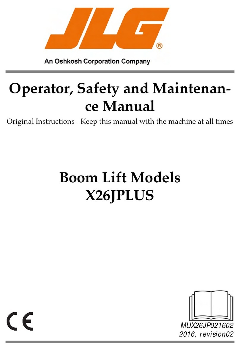 Oshkosh Corporation JLG X26JPLUS Instruction manual
