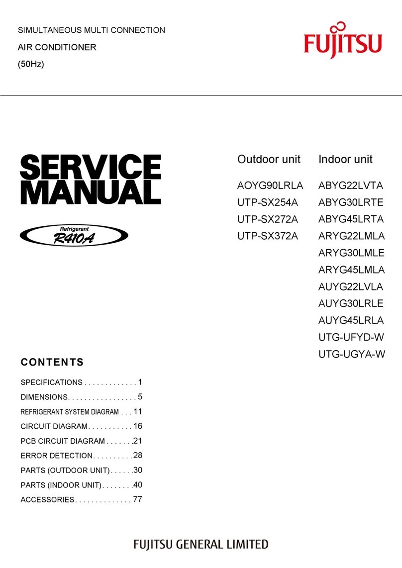 Fujitsu ABYG22LVTA User manual