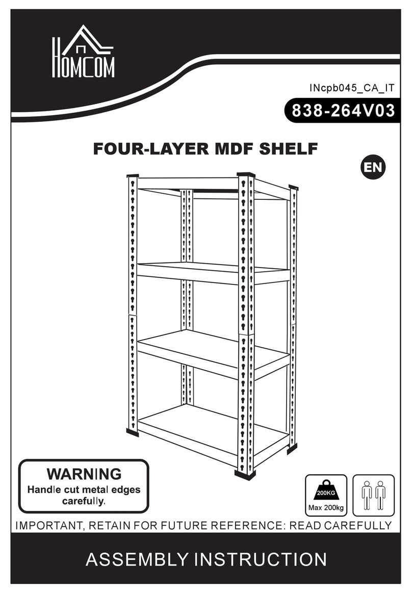 HOMCOM 838-264V03 User manual