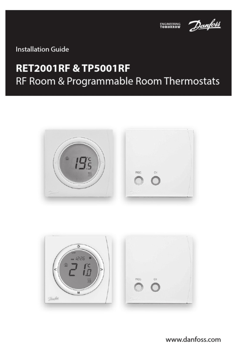 Danfoss RET2001RF User manual