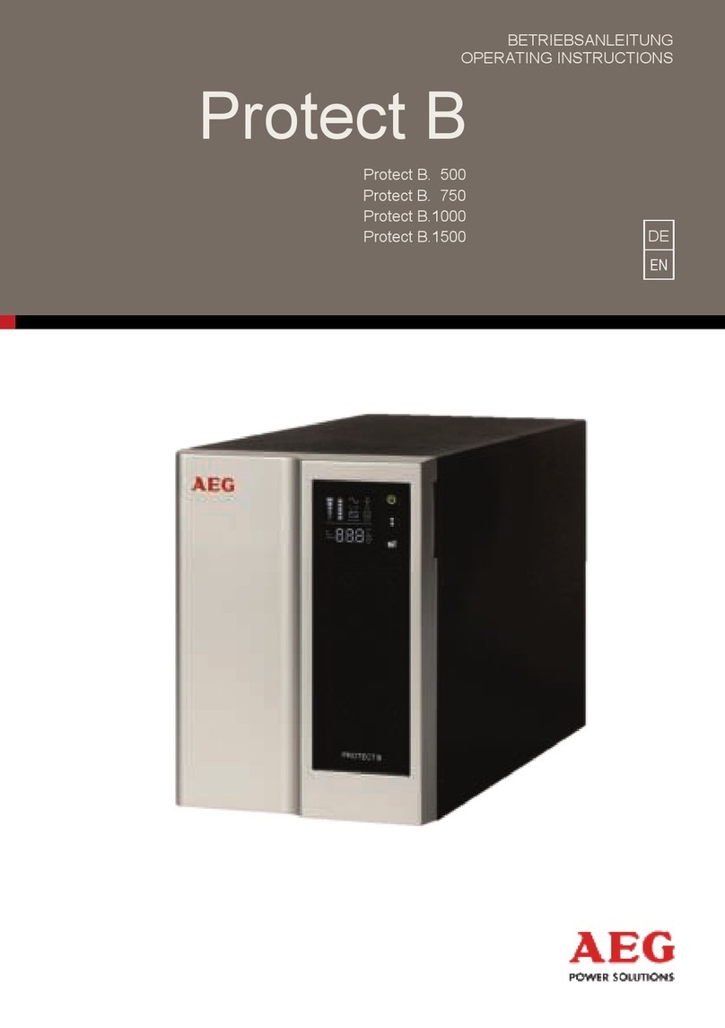 AEG Protect B User manual AEG Protect B User manual