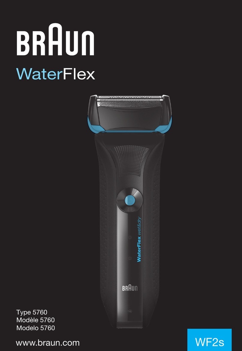 Braun WaterFlex WF2s User manual