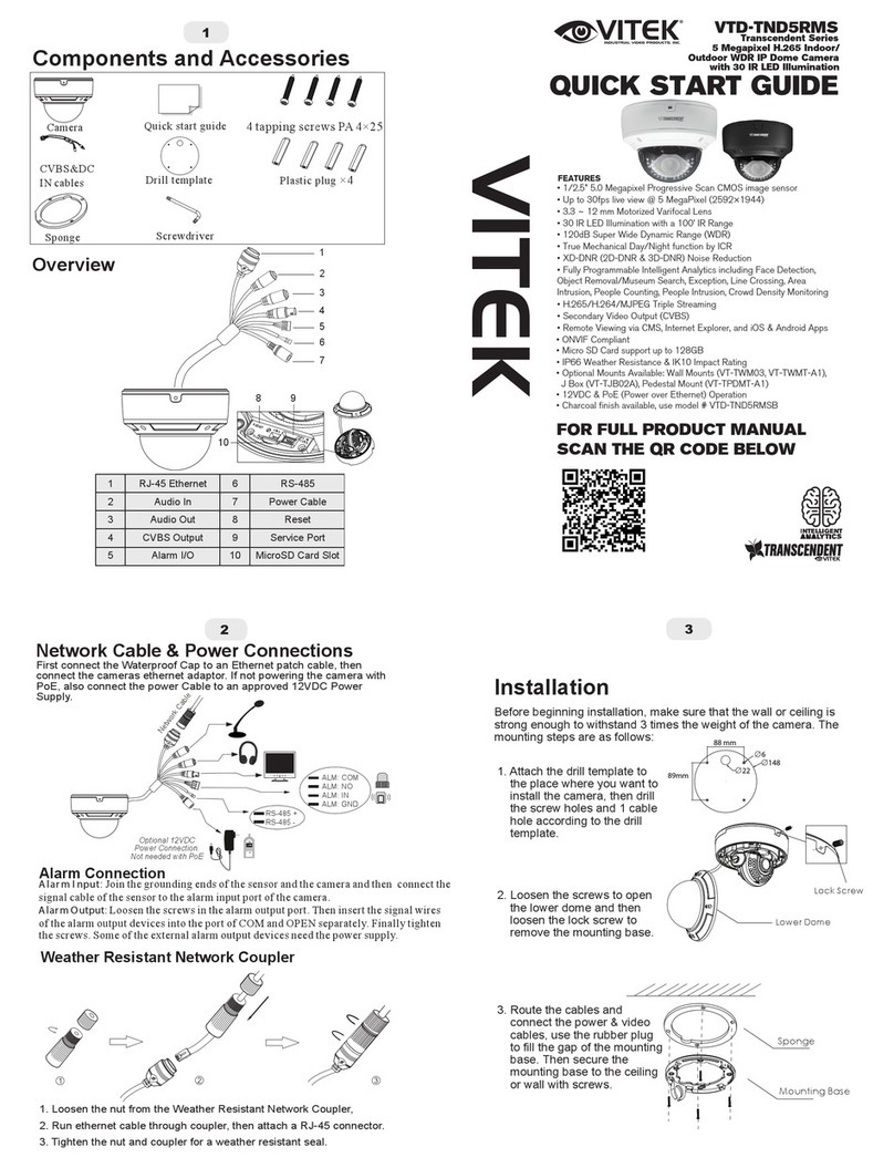 Vitek VTD-TND5RMS User manual