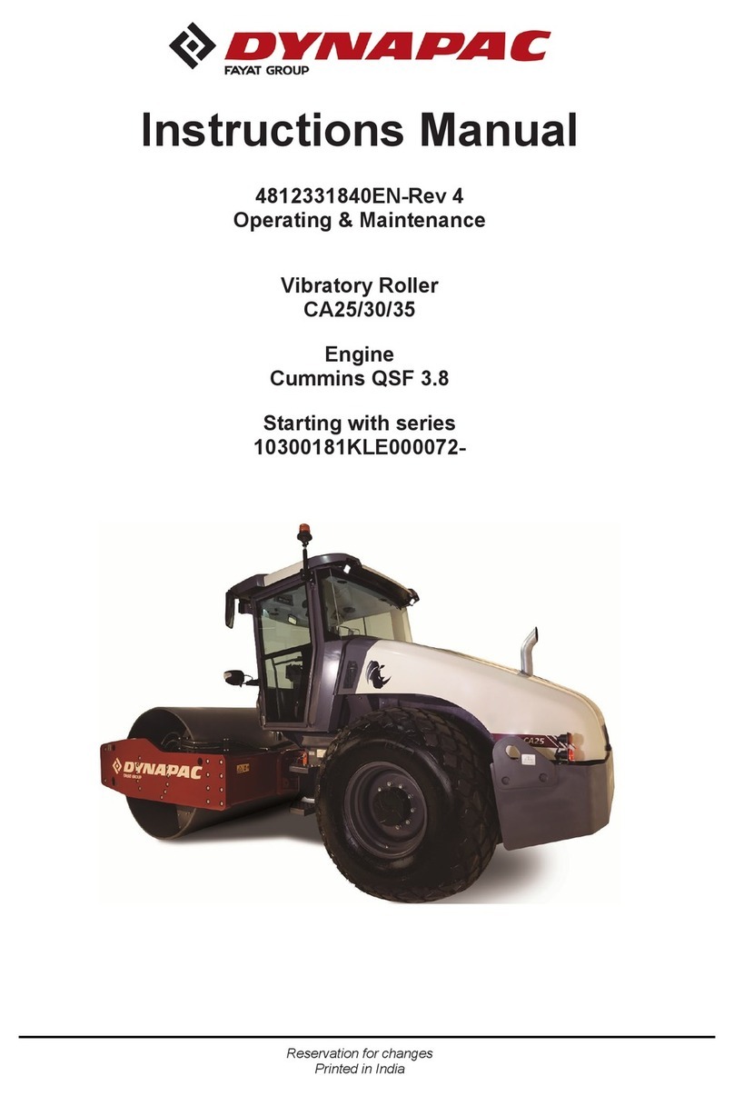 Dynapac CA25 User manual
