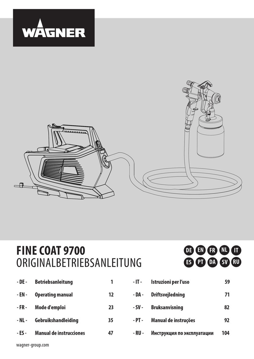 WAGNER FINE COAT 9700 User manual