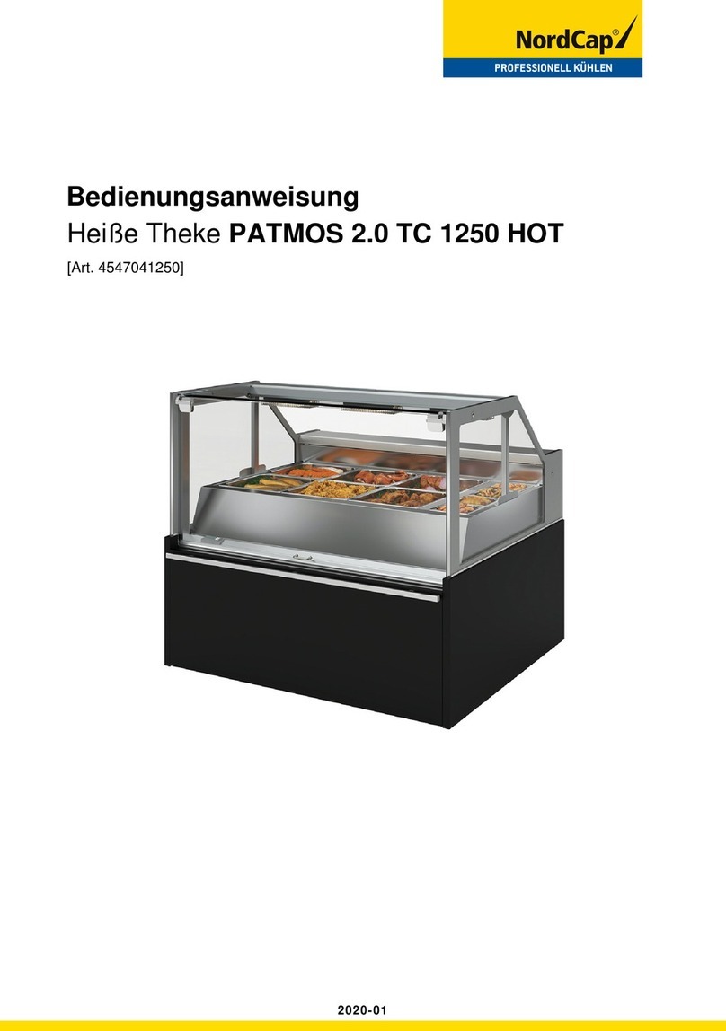 Nordcap PATMOS 2.0 TC 1250 HOT User manual