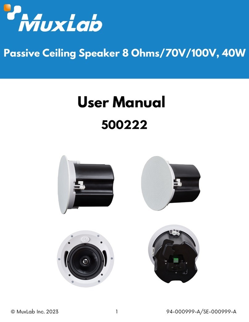 MuxLab 500222 user manual