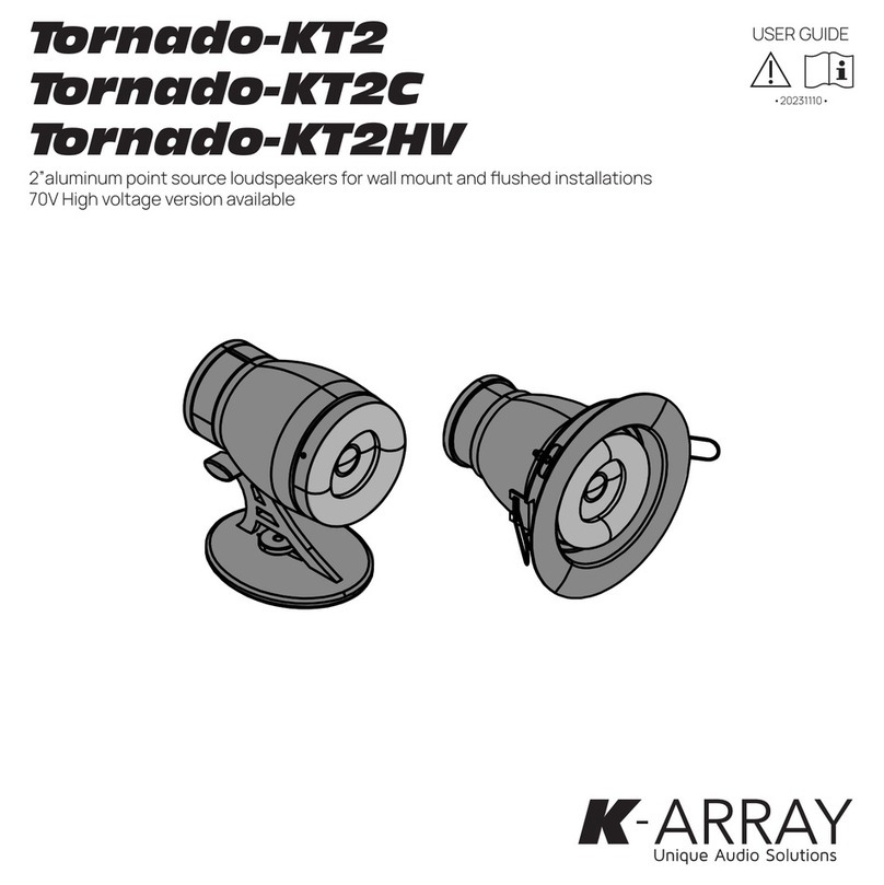 K-array Tornado-KT2 User manual