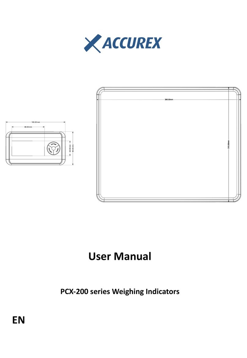 Accurex PCX-200 Series user manual