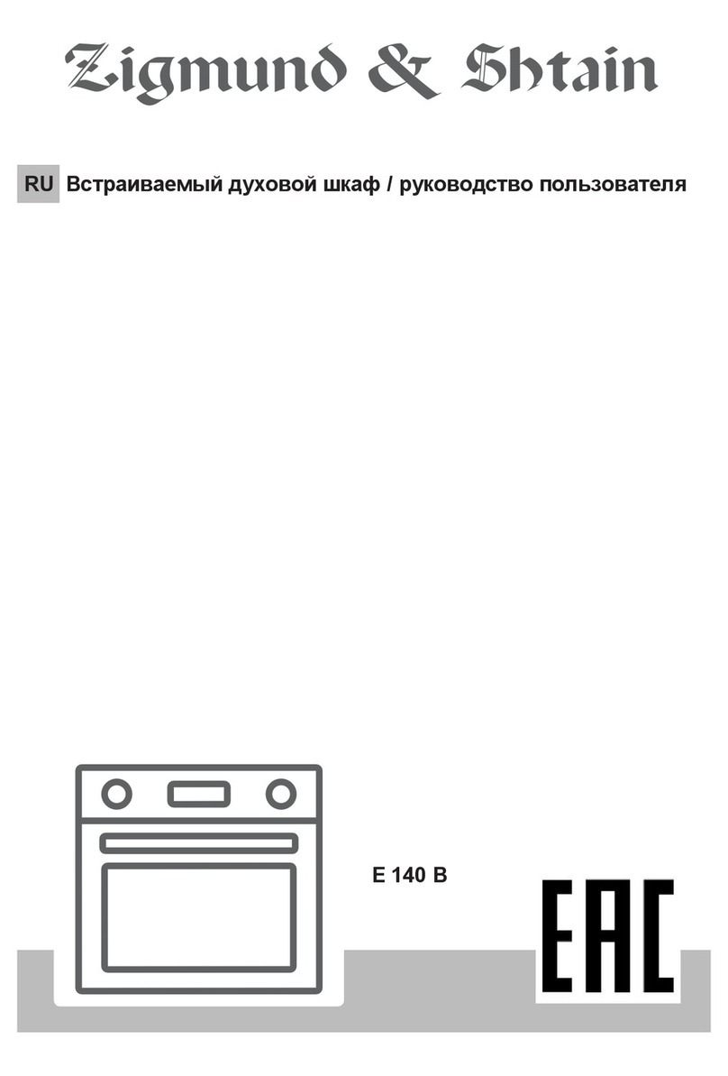 Zigmund & Shtain E 140 B user manual