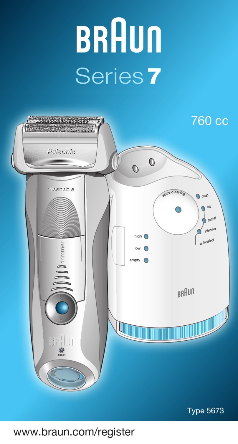 Braun 7 User manual
