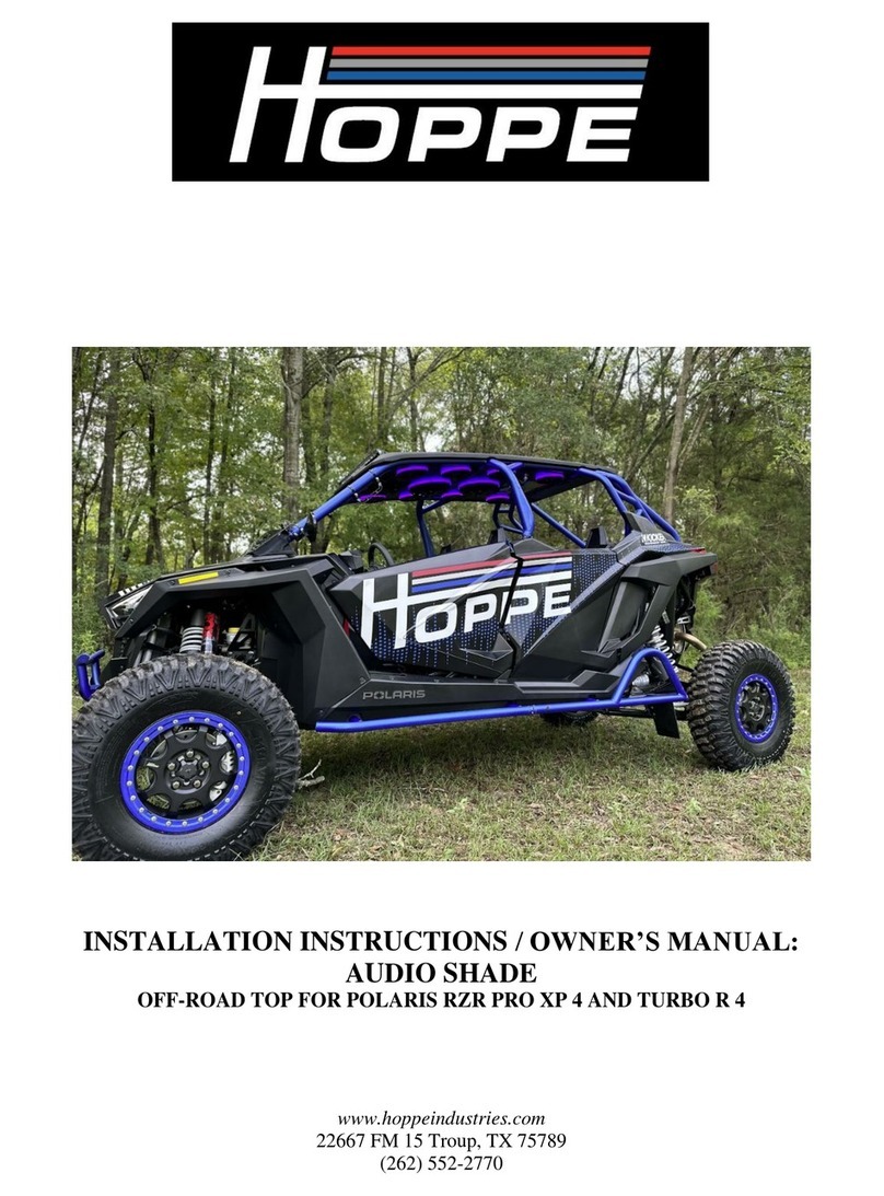 Hoppe AUDIO SHADE Installation instructions & owner's manual Hoppe AUDIO SHADE Installation instructions & owner's manual