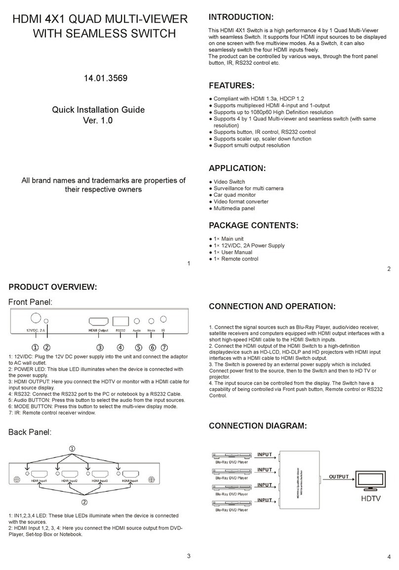Roline 14013569 User manual