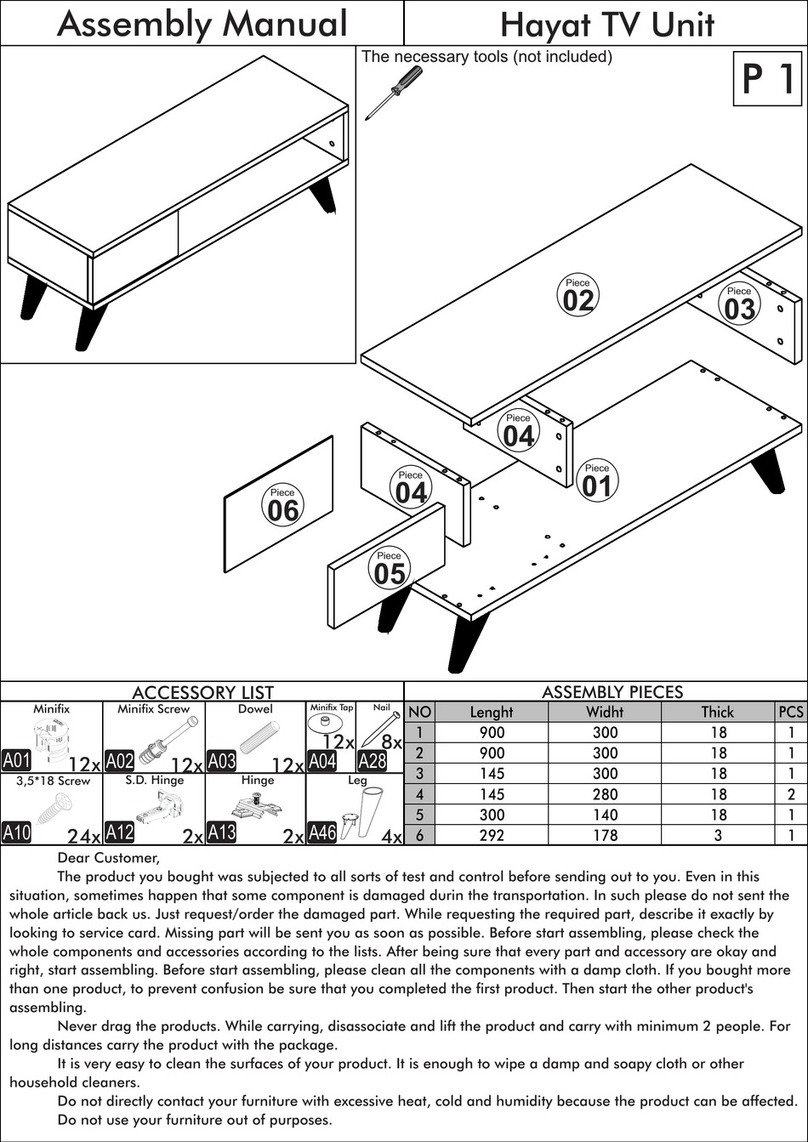 Hepsiburada Hayat Assembly manual