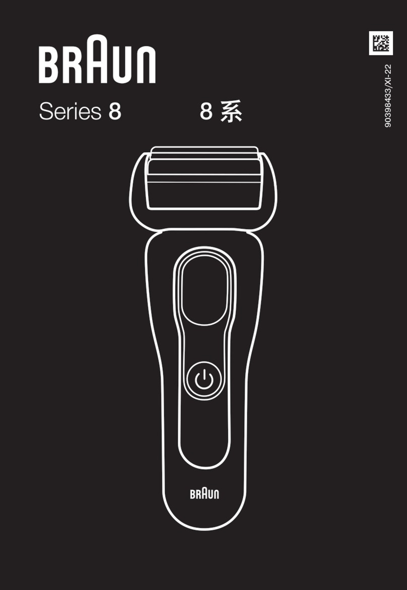 Braun 8410s User manual Braun 8410s User manual